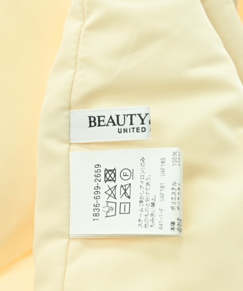 BEAUTY&YOUTH UNITED ARROWS（ビューティーアンドユースユナイテッドアローズ）マフラー 黄 サイズ:- レディース/2200647045060