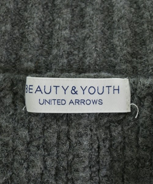 BEAUTY&YOUTH UNITED ARROWS（ビューティーアンドユースユナイテッドアローズ）ニット・セーター グレー サイズ:F レディース/2200647010013
