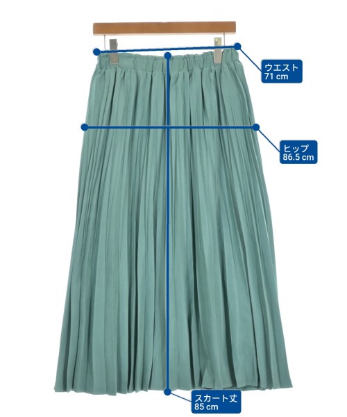 BEAUTY&YOUTH UNITED ARROWS（ビューティーアンドユースユナイテッドアローズ）ロング・マキシ丈スカート 緑 サイズ:-(M位) レディース/2200649056033