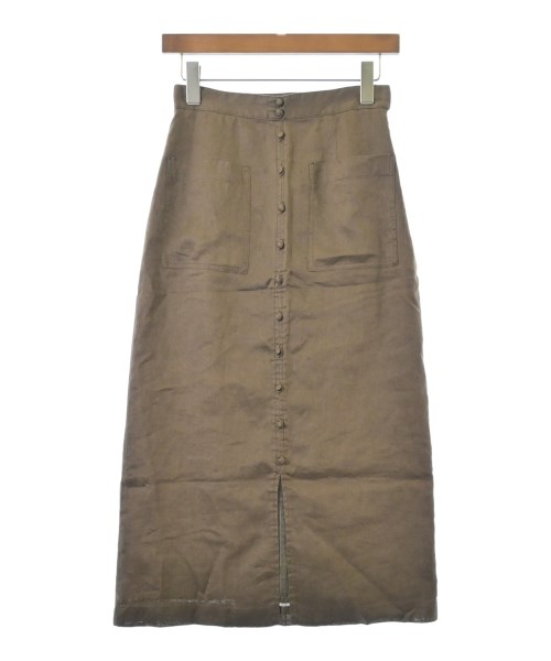 BEAUTY&YOUTH UNITED ARROWS(ビューティーアンドユースユナイテットアローズ)ロング・マキシ丈スカート 茶 サイズ:S/2200649126040