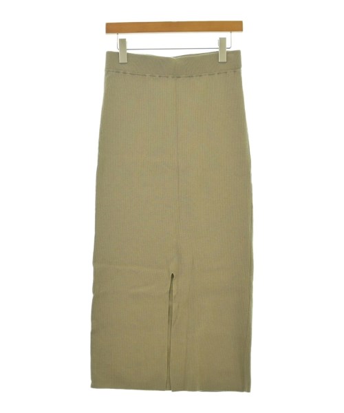 BEAUTY&YOUTH UNITED ARROWS（ビューティーアンドユースユナイテッドアローズ）ロング・マキシ丈スカート カーキ サイズ:M レディース/2200653774091