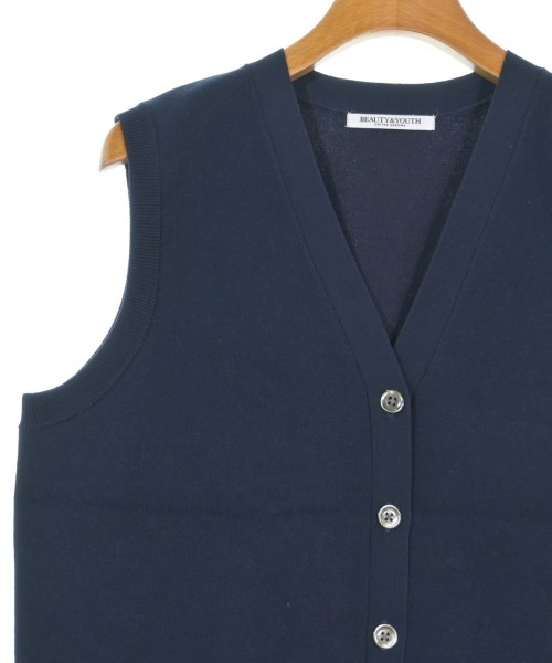 BEAUTY&YOUTH UNITED ARROWS（ビューティーアンドユースユナイテッドアローズ）ベスト 紺 サイズ:F レディース/2200653840086