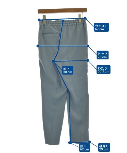 BEAUTY&YOUTH UNITED ARROWS（ビューティーアンドユースユナイテッドアローズ）スラックス 青 サイズ:M レディース/2200700414055