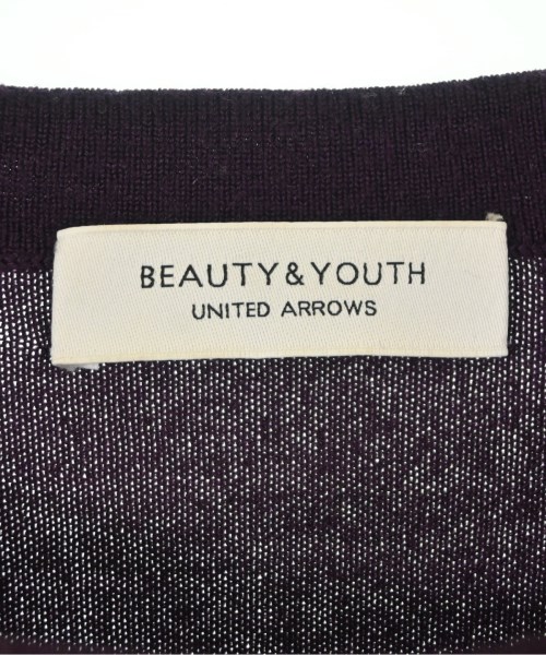 BEAUTY&YOUTH UNITED ARROWS（ビューティーアンドユースユナイテッドアローズ）ニット・セーター 紫 サイズ:-(XL位) レディース/2200698597037