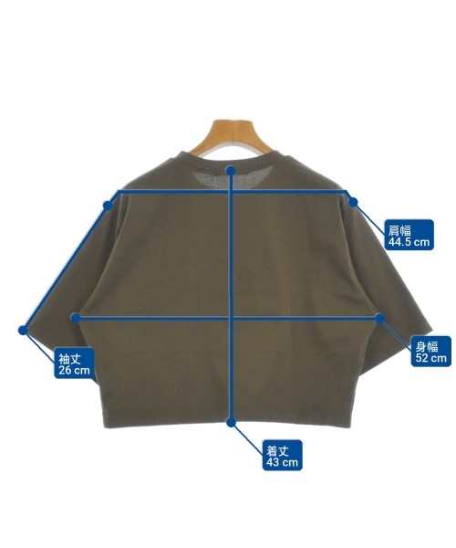 BEAUTY&YOUTH UNITED ARROWS（ビューティーアンドユースユナイテッドアローズ）Tシャツ・カットソー カーキ サイズ:F レディース/2200699455039