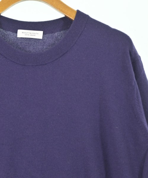 BEAUTY&YOUTH UNITED ARROWS（ビューティーアンドユースユナイテッドアローズ）ニット・セーター 紫 サイズ:F レディース/2200700413102