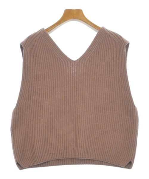 BEAUTY&YOUTH UNITED ARROWS（ビューティーアンドユースユナイテッドアローズ）ベスト/ノースリーブ 茶 サイズ:-(M位) レディース/2200701023065