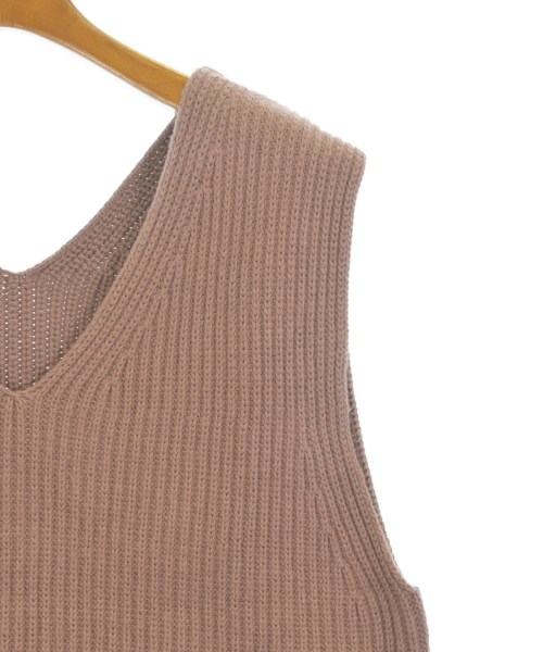 BEAUTY&YOUTH UNITED ARROWS（ビューティーアンドユースユナイテッドアローズ）ベスト/ノースリーブ 茶 サイズ:-(M位) レディース/2200701023065