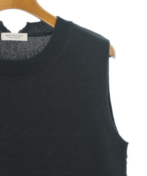 BEAUTY&YOUTH UNITED ARROWS（ビューティーアンドユースユナイテッドアローズ）ベスト/ノースリーブ 黒 サイズ:-(M位) レディース/2200701023102
