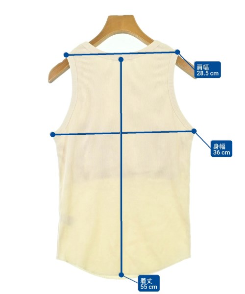 BEAUTY&YOUTH UNITED ARROWS（ビューティーアンドユースユナイテッドアローズ）タンクトップ 白 サイズ:-(S位) レディース/2200686397083