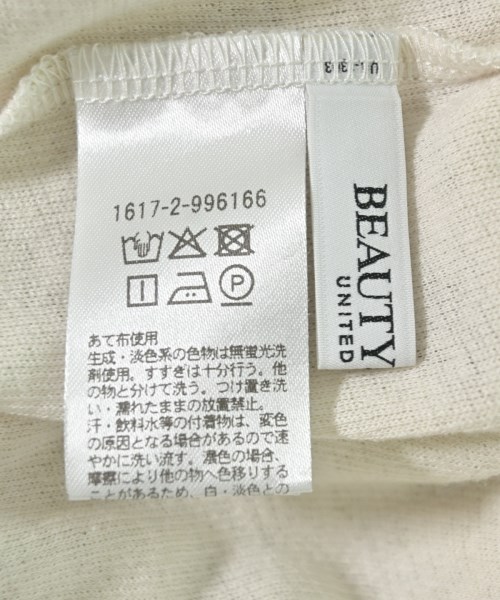 BEAUTY&YOUTH UNITED ARROWS（ビューティーアンドユースユナイテッドアローズ）Tシャツ・カットソー ベージュ サイズ:-(M位) レディース/2200701559083