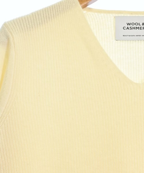 BEAUTY&YOUTH UNITED ARROWS（ビューティーアンドユースユナイテッドアローズ）ニット・セーター 黄 サイズ:-(M位) レディース/2200701795085