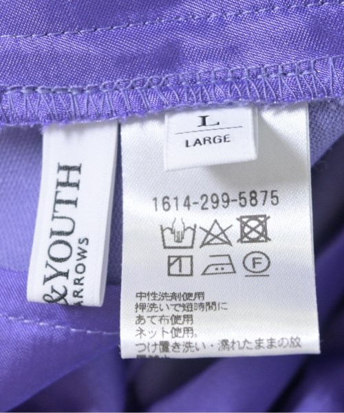 BEAUTY&YOUTH UNITED ARROWS（ビューティーアンドユースユナイテッドアローズ）スラックス 紫 サイズ:L レディース/2200701240028