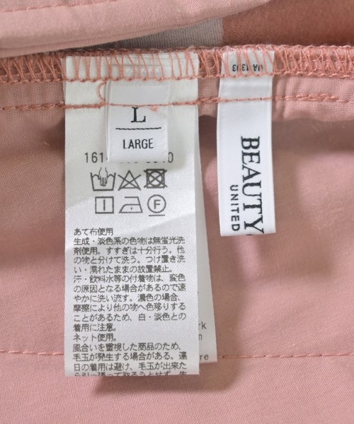 BEAUTY&YOUTH UNITED ARROWS（ビューティーアンドユースユナイテッドアローズ）その他 ピンク サイズ:L レディース/2200701240035