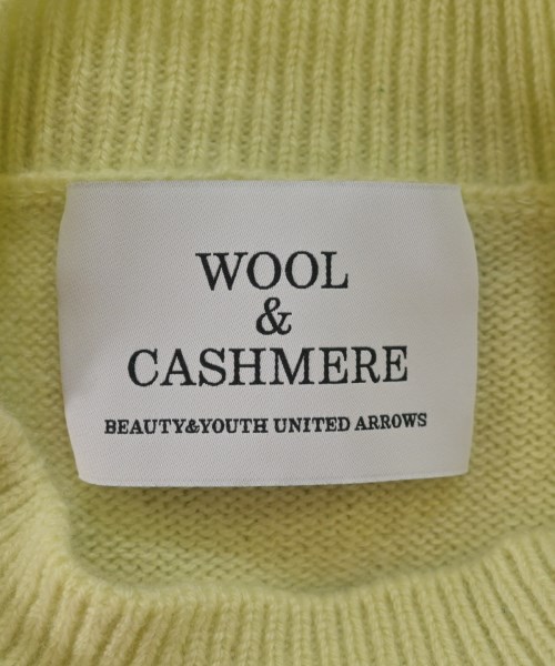 BEAUTY&YOUTH UNITED ARROWS（ビューティーアンドユースユナイテッドアローズ）ニット・セーター 緑 サイズ:F レディース/2200701240080