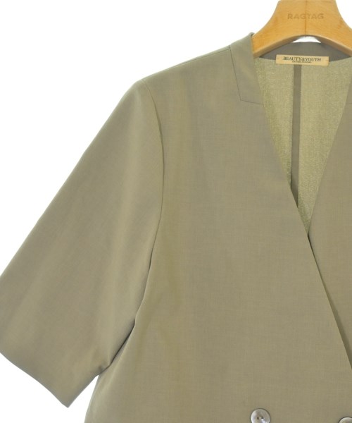 BEAUTY&YOUTH UNITED ARROWS（ビューティーアンドユースユナイテッドアローズ）カジュアルジャケット カーキ サイズ:M レディース/2200703750051