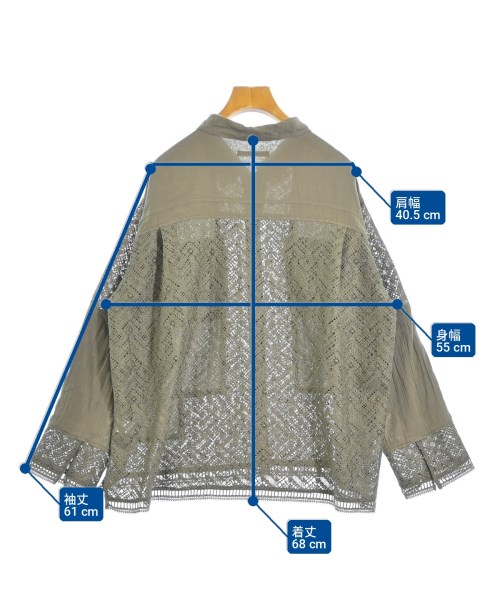 BEAUTY&YOUTH UNITED ARROWS（ビューティーアンドユースユナイテッドアローズ）カジュアルシャツ カーキ サイズ:F レディース/2200702222092