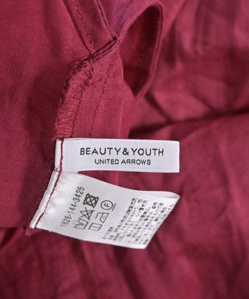 BEAUTY&YOUTH UNITED ARROWS（ビューティーアンドユースユナイテッドアローズ）ワンピース 赤 サイズ:F レディース/2200702580086