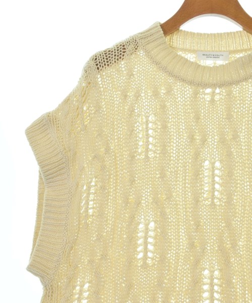 BEAUTY&YOUTH UNITED ARROWS（ビューティーアンドユースユナイテッドアローズ）ベスト/ノースリーブ 白 サイズ:F レディース/2200704172449