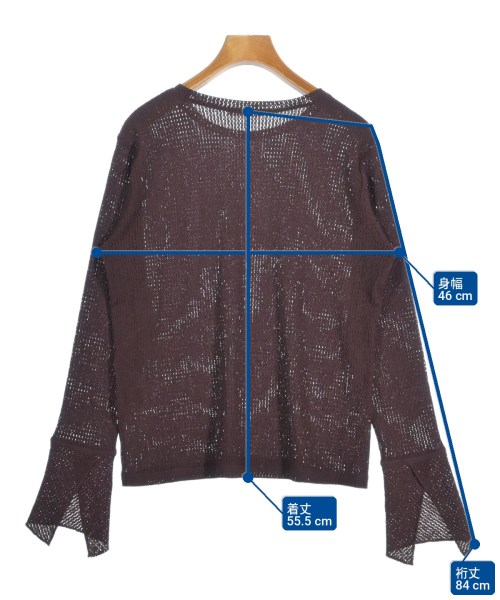 BEAUTY&YOUTH UNITED ARROWS（ビューティーアンドユースユナイテッドアローズ）ニット・セーター 茶 サイズ:-(L位) レディース/2200704829046