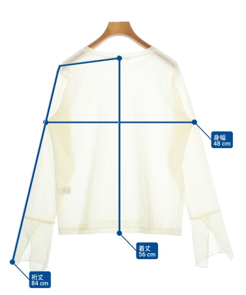 BEAUTY&YOUTH UNITED ARROWS（ビューティーアンドユースユナイテッドアローズ）ニット・セーター 白 サイズ:-(L位) レディース/2200704829053
