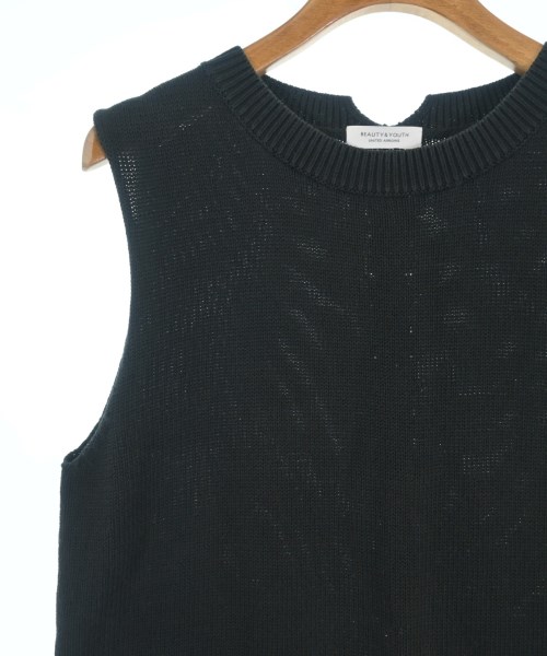 BEAUTY&YOUTH UNITED ARROWS（ビューティーアンドユースユナイテッドアローズ）ベスト 黒 サイズ:-(L位) レディース/2200704925137