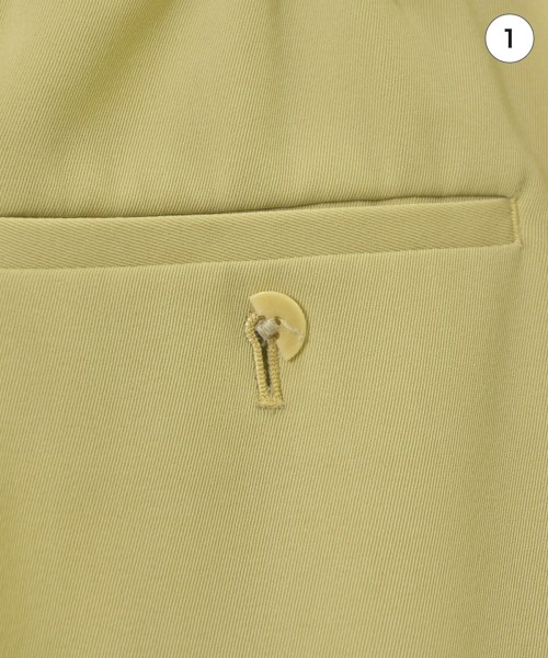 BEAUTY&YOUTH UNITED ARROWS（ビューティーアンドユースユナイテッドアローズ）スラックス 黄 サイズ:S レディース/2200705253024