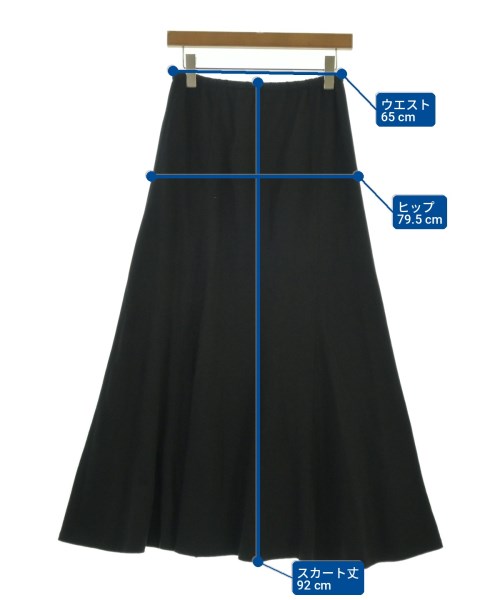 BEAUTY&YOUTH UNITED ARROWS（ビューティーアンドユースユナイテッドアローズ）ロング・マキシ丈スカート 黒 サイズ:M レディース/2200705292061