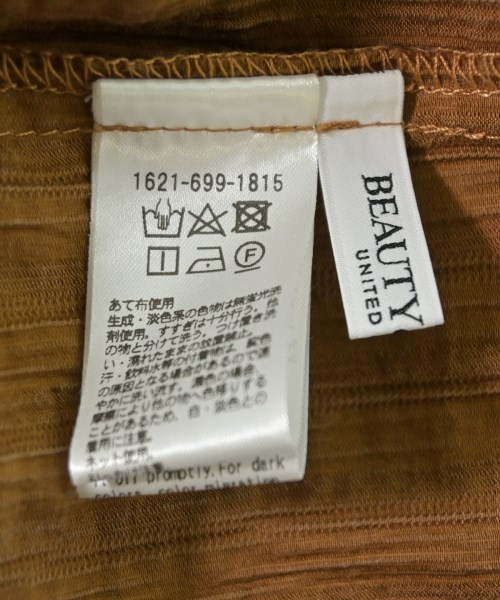 BEAUTY&YOUTH UNITED ARROWS（ビューティーアンドユースユナイテッドアローズ）ブラウス 茶 サイズ:F レディース/2200703926012