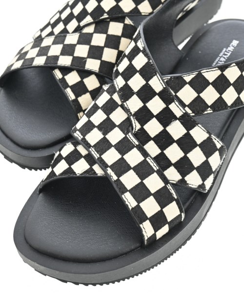 BEAUTY&YOUTH UNITED ARROWS（ビューティーアンドユースユナイテッドアローズ）サンダル 黒 サイズ:EU37(23.5cm位) レディース/2200701311865