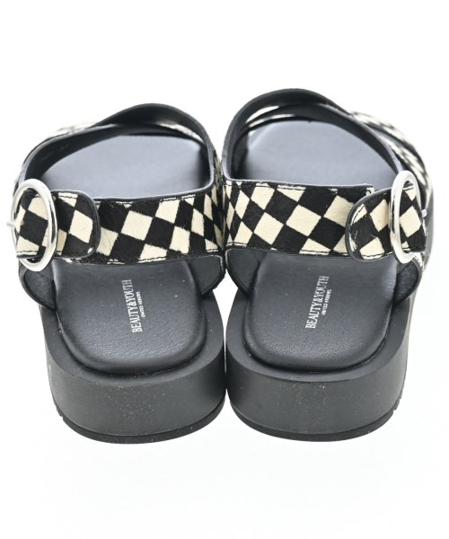 BEAUTY&YOUTH UNITED ARROWS（ビューティーアンドユースユナイテッドアローズ）サンダル 黒 サイズ:EU37(23.5cm位) レディース/2200701311865