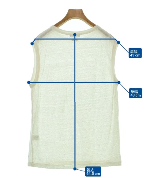 BEAUTY&YOUTH UNITED ARROWS（ビューティーアンドユースユナイテッドアローズ）ノースリーブ 白 サイズ:-(M位) レディース/2200704225619