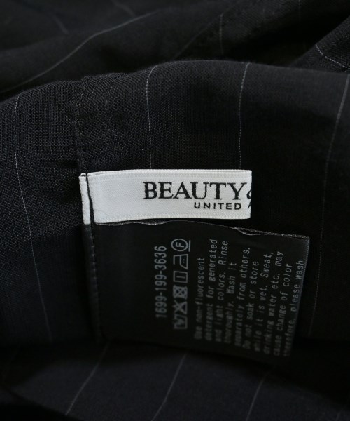 BEAUTY&YOUTH UNITED ARROWS（ビューティーアンドユースユナイテッドアローズ）カジュアルシャツ 黒 サイズ:F レディース/2200706131048