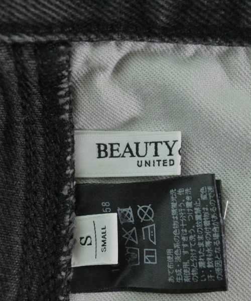 BEAUTY&YOUTH UNITED ARROWS（ビューティーアンドユースユナイテッドアローズ）デニムパンツ 黒 サイズ:S レディース/2200706246049