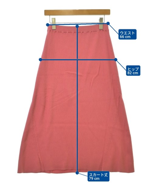 BEAUTY&YOUTH UNITED ARROWS（ビューティーアンドユースユナイテッドアローズ）ロング・マキシ丈スカート ピンク サイズ:M レディース/2200703932037