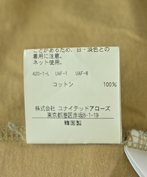 BEAUTY&YOUTH UNITED ARROWS（ビューティーアンドユースユナイテッドアローズ）Tシャツ・カットソー ベージュ サイズ:F レディース/2200706178104