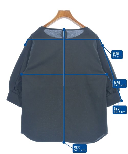 BEAUTY&YOUTH UNITED ARROWS（ビューティーアンドユースユナイテッドアローズ）ブラウス 紺 サイズ:-(M位) レディース/2200703228109