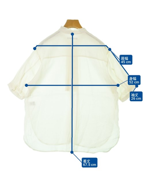 BEAUTY&YOUTH UNITED ARROWS（ビューティーアンドユースユナイテッドアローズ）カジュアルシャツ 白 サイズ:-(M位) レディース/2200707197043