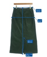 BEAUTY&YOUTH UNITED ARROWS（ビューティーアンドユースユナイテッドアローズ）ロング・マキシ丈スカート 緑 サイズ:L レディース/2200707573137