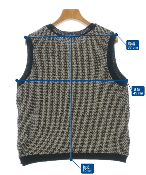 BEAUTY&YOUTH UNITED ARROWS（ビューティーアンドユースユナイテッドアローズ）ベスト 黒 サイズ:-(L位) レディース/2200704586048
