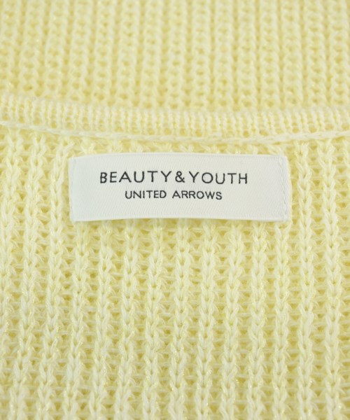 BEAUTY&YOUTH UNITED ARROWS（ビューティーアンドユースユナイテッドアローズ）ニット・セーター 黄 サイズ:-(M位) レディース/2200707745039