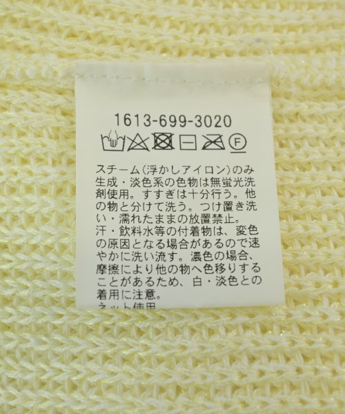 BEAUTY&YOUTH UNITED ARROWS（ビューティーアンドユースユナイテッドアローズ）ニット・セーター 黄 サイズ:-(M位) レディース/2200707745039