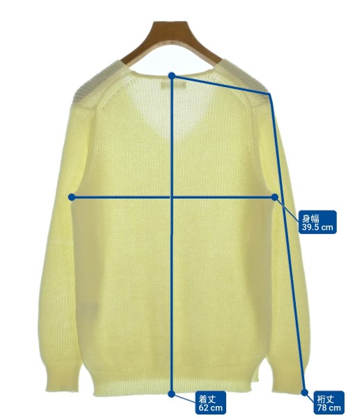 BEAUTY&YOUTH UNITED ARROWS（ビューティーアンドユースユナイテッドアローズ）ニット・セーター 黄 サイズ:-(M位) レディース/2200707745039