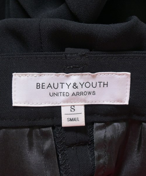 BEAUTY&YOUTH UNITED ARROWS（ビューティーアンドユースユナイテッドアローズ）スラックス 黒 サイズ:S レディース/2200706825077