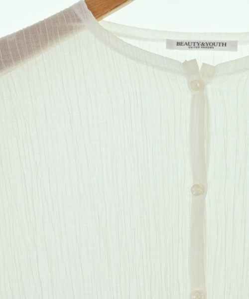 BEAUTY&YOUTH UNITED ARROWS（ビューティーアンドユースユナイテッドアローズ）カーディガン 白 サイズ:F レディース/2200707764030