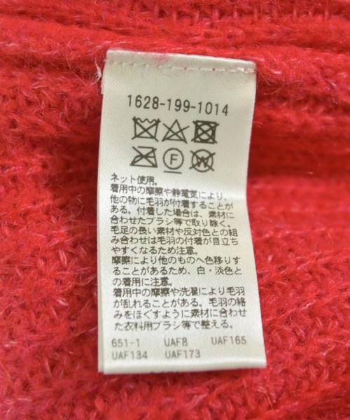 BEAUTY&YOUTH UNITED ARROWS（ビューティーアンドユースユナイテッドアローズ）カーディガン 赤 サイズ:F レディース/2200707695013
