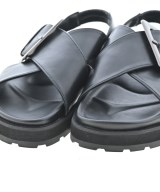 BEAUTY&YOUTH UNITED ARROWS（ビューティーアンドユースユナイテッドアローズ）サンダル 黒 サイズ:EU37(23.5cm位) レディース/2200708301029