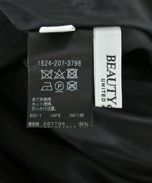 BEAUTY&YOUTH UNITED ARROWS（ビューティーアンドユースユナイテッドアローズ）ロング・マキシ丈スカート 黒 サイズ:M レディース/2200706887082
