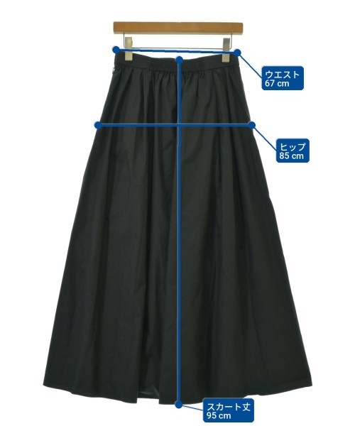 BEAUTY&YOUTH UNITED ARROWS（ビューティーアンドユースユナイテッドアローズ）ロング・マキシ丈スカート 黒 サイズ:M レディース/2200706887082