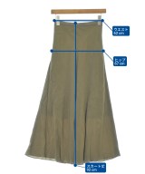 BEAUTY&YOUTH UNITED ARROWS（ビューティーアンドユースユナイテッドアローズ）ロング・マキシ丈スカート カーキ サイズ:S レディース/2200708745014
